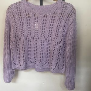Aeropostale lavender sweater